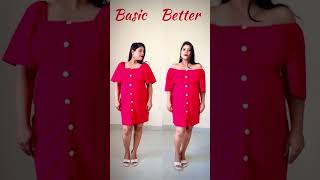 Basic Vs Better #youtube #shorts #short #youtubeshorts #fashion #style #styleinspo