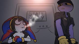 Jax x Pomni - The Amazing Digital Circus (Comic Dub) | by Yess_Katfly