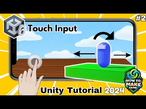 Mobile Input Unity Tutorial || #unity3d #tutorial