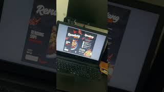 jasa desain kemasan standing pouch rendang rawit bagus original cepat murah #logoolshop