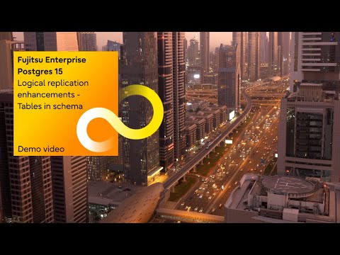 Logical replication enhancements - Tables in schema (demo)