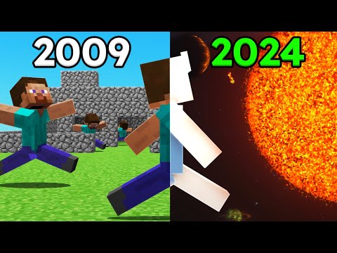 I Explored Famous Minecraft Maps From Every Year