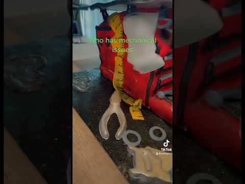 Messy mechanic tool box cake