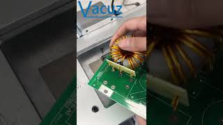 6 Wires Differential Mode Toroidal Coil Inductor Automatic Lead Wire Pin Forming Cutting Machine