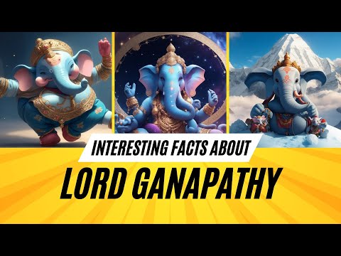 Interesting Facts about Lord Ganapathy - 1 #LordGanesha #FactsAboutGanapathy #Ganesh Chaturthi