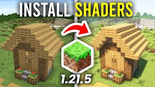How To Install Shaders On Minecraft 1.21.5 - Full Guide
