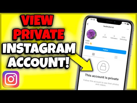 How to see Private Account Photos on Instagram 2025