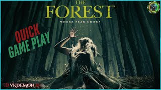THE FOREST | QUICK GAME PLAY | USING CODE - WALKTHROUGH