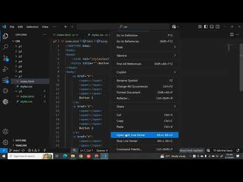 HTML and CSS animation