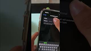 Optimize your writing with the iPhone! 📝✨⏰ #iphonetips #iphoneTricks #iphonehacks #iphonekeyboard