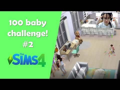 100 BABY CHALLENGE #2 | Vou ficar louca com tanto choro de bebe!