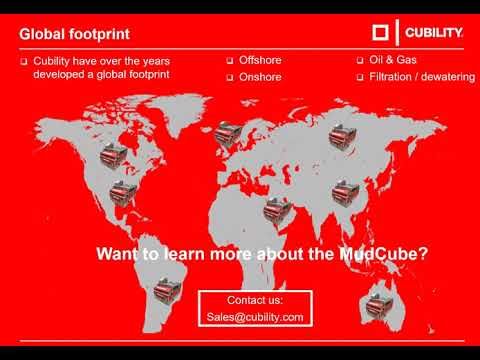 The MudCube not only for oil & gas