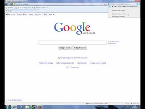 Internet Exploder Toolbar löschen/entfernen