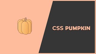 How To Create Pumpkin Using By CSS - Pure CSS Design Tutorial