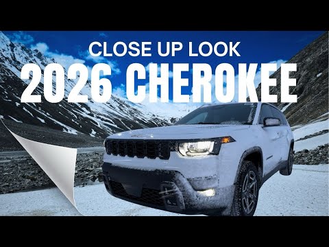 Close up look at the 2026 Jeep Cherokee
