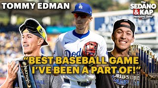 EXCLUSIVE: Tommy Edman On WILD World Series Game 7, Yamamoto's Heroics & Returning to Center Field