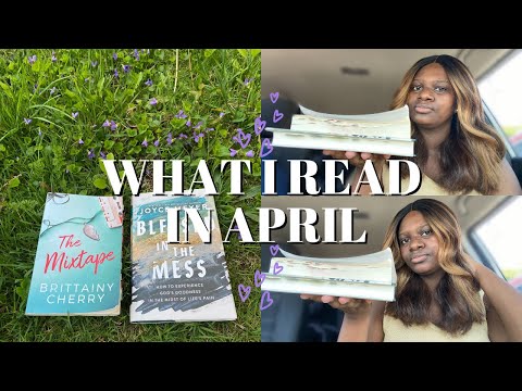 What I Read In April 🪻📚 | Monthly Wrap Up