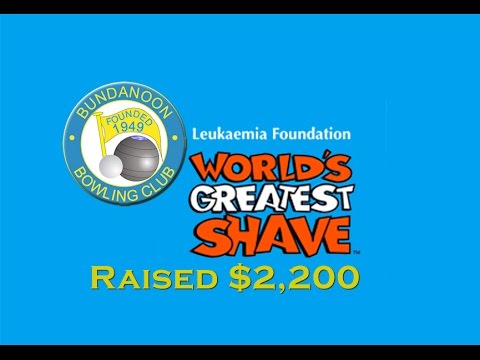 World's Greatest Shave Bundanoon Bowling Club 2015