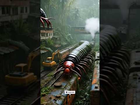 Exploring an Abandoned Train in the Forest