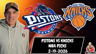 NBA Picks - Pistons vs Knicks TODAY NBA Predictions | Jason Sharpe NBA Best Bets & Betting Tips