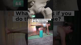 Hip Mobility Fix + Flat Abs & Lifted Glutes 💪 | One Power Move! #shorts