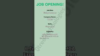 Hiring Flutter Developers! | Join Webkul | Freshers Welcome | Apply Now