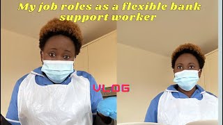My First Day At Work As ! A Flexible Bank Support Worker ! Exploring Hexam UK ! Support Work UK