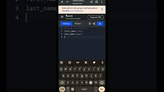"String Concatenation in python" #shorts #shortvideo #python
