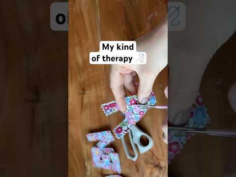 A little bit of sewing therapy 🪡 #sewingideas #beginnersewing #sewingprojects #smallbusiness