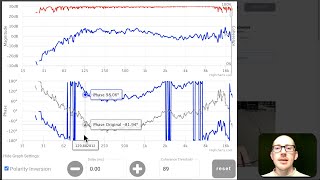 Tracebook graph settings: Polarity, Delay, and Coherence Blanking