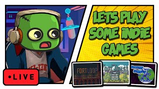 🔴Lets Play Some Indie Games | Fort Loop | Foot Joust | Energy Supply