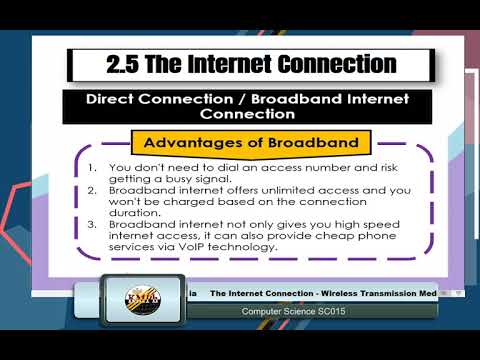 2 5 Internet Technology - Wireless Transmission Media