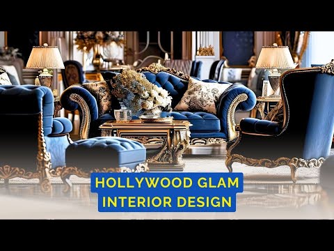 How to Achieve Hollywood Glam Interior Design! (Luxe & Styling)