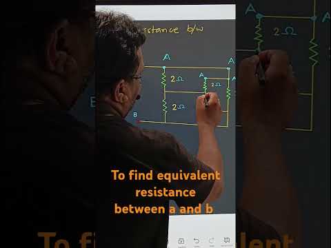 equivalent resistance #currentelectricity #physics #jeepreparation #bestjeecoaching #resistance