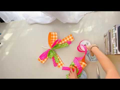 How to make a bow with Ribbons