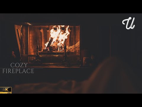 🔥 COZY FIREPLACE WITHOUT MUSIC TO FALL ASLEEP QUICKLY