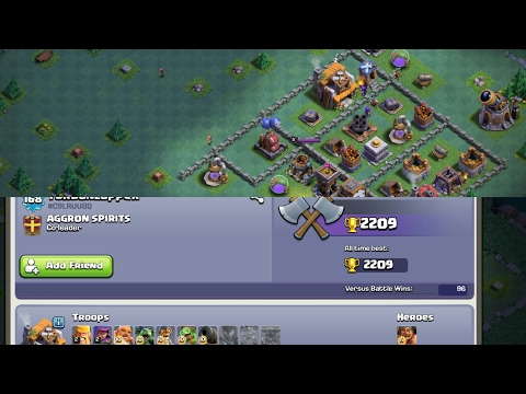 GEMMING THE NEW BUILDER VILLAGE in Clash Of Clans!! - NEW UPDATE 2017