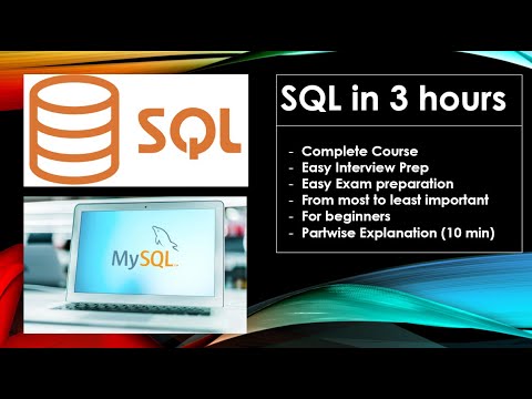 SQL Course For Beginners | Exam & Interview Basics | 1