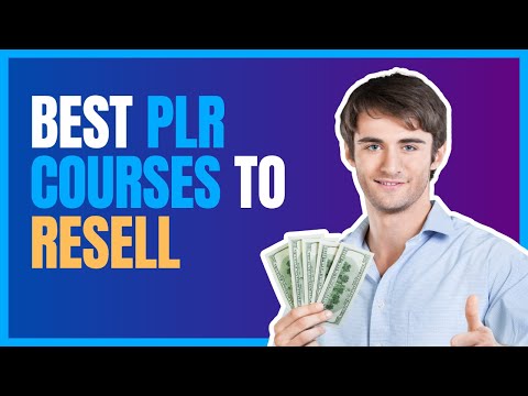 BEST PLR COURSES TO RESELL 💵 |High Quality PLR products package