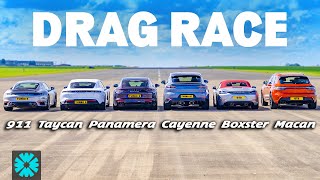 We Race The Fastest Porsches 1/4 MILE RACE