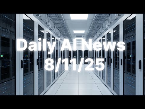 AI Daily: 8/11 - Ex-OpenAI Execs Raise $200M as AI Agents Take Over 15% of Business Decisions