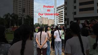 Protest At Our University #vitap#protest#studentprotest#badfood#vitapuniversity#vitapfood