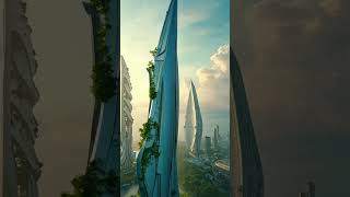 Futuristic Cities of Tomorrow: Organic Architecture and Green Utopias | 4K Visionary Design