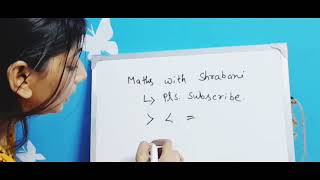 comparing number llMaths with Shrabani ll  CBSE board math  #maths #youtube  #viral #mathtricks