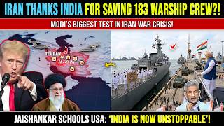 India's FOREIGN POLICY EXPOSED Jaishankar's Bold Move in Regional Conflict | Defence News | US-Iran