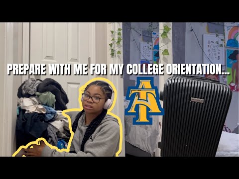 PREPARE W/ ME FOR MY COLLEGE ORIENTATION | Pack w/ me, Clothes Giveaway, Hygiene Packing + Hair, Etc