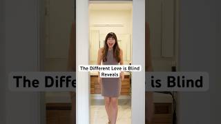 The Different Love is Blind Reveal #loveisblind