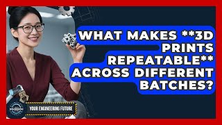 What Makes **3D Prints Repeatable** Across Different Batches? - Your Engineering Future