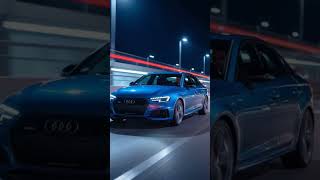 "Audi A4 – Luxury Meets Power 💎" #LuxurySedan#SpeedAndStyle