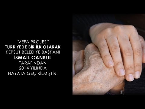 Türkiye'de Bir İlk "Vefa Projesi" Kepsut Belediyesi